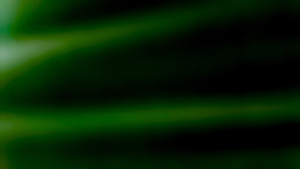 Wall Mural - Black background with green light