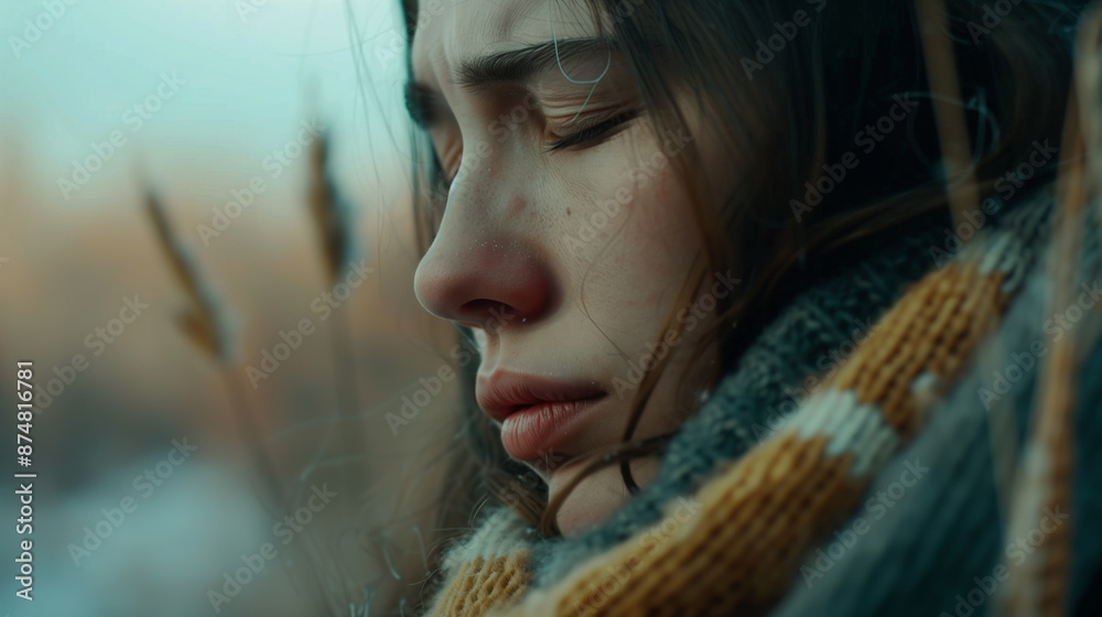 Echoes of Solitude: Capturing Moments of Melancholy : agony, crying ...