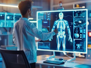 Poster - Innovative Product Development, innovative product development with an image showing entrepreneurs prototyping new products, AI