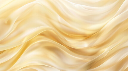 Wall Mural - Soft pastel golden champagne beige abstract background with a color gradient transition. It resembles silk fabric, offering a luxurious, premium matte shimmer. Ideal for Christmas, birthdays, annivers