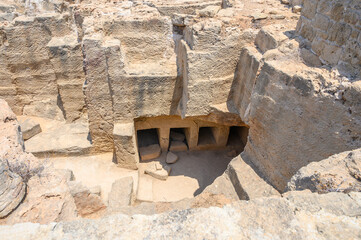 Ruins of the Tomb of the Kings in Paphos, Cyprus 2