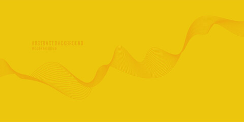 Fototapete - Beautiful background with flowing lines. Abstract elegant lines. The flow movement. Vector illustration.