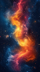 Wall Mural - background with space