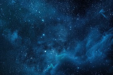 Wall Mural - Beautiful Milky Way Galaxy in the Night Sky