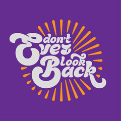 Fototapete - Vector lettering text with motivational wise quote 