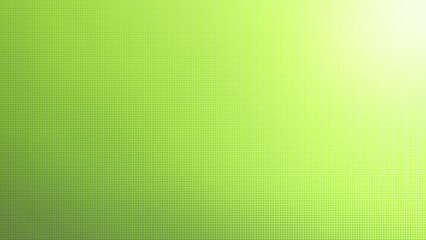 Poster - Abstract halftone pattern made of small green triangles on a green gradient background. Dotted pattern for template, brochure, business card, web page etc.