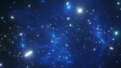 Wall Mural - nebula nad galaxy in deep space