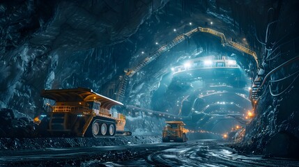 Poster - Futuristic Automated Mining with Real Time Resource Tracking and Management