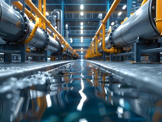 Poster - High Tech AI Managed Water Desalination Plant for Efficient Resource Production