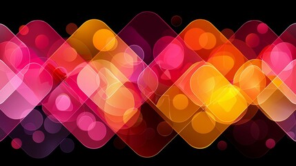 Fototapete - abstract technology design featuring geometric shapes with realistic graphic shapes decoration in isolated elegant background, businsess background presentation