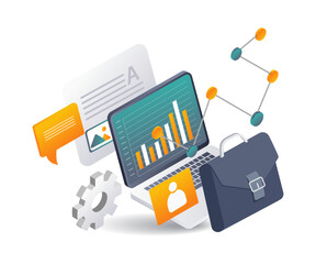 Aufkleber - Strategic Business Development Analysis