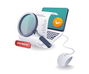 Aufkleber - Online Payment Management with Computers