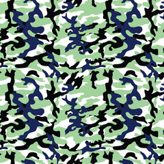 Abstract grunge camouflage, seamless texture, military camouflag