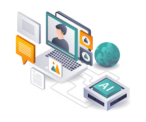 Poster - Efficient Content Generation with AI