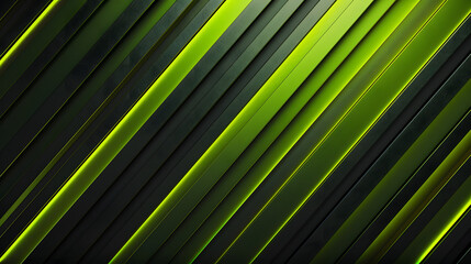 Wall Mural - Abstract Lines and textures of Green Palm leaves