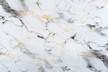  A luxurious white marble texture with elegant gold veins, creating a refined and intricate pattern suitable for high-end decorative designs.