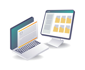 Aufkleber - Computer Network Data Information Technology