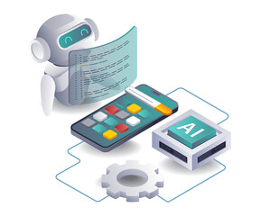 Poster - Artificial intelligence system develops smartphone application