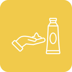 Sticker - Hand cream Icon