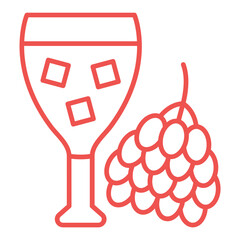 Sticker - Grapes juice Icon