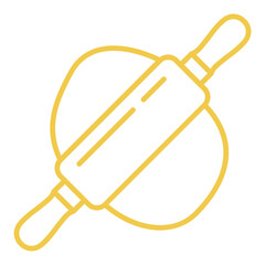 Sticker - Rolling pin Icon