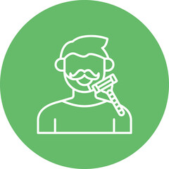 Sticker - Shave Icon