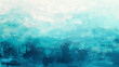 © Silard - Blue, white, and teal painting. Grunge texture background wallpaper. Canvas paint spackle. Colorful abstract sea sky.