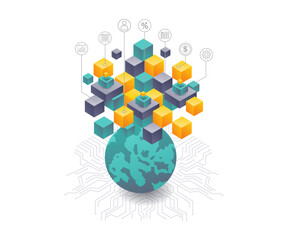 Poster - The Evolution of Blockchain Technology Worldwide