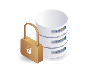 Aufkleber - Security key for database server systems