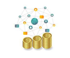 Poster - Growth of Income Networks in Financial Business