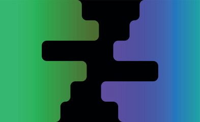 Poster - abstract color background drawing graphics