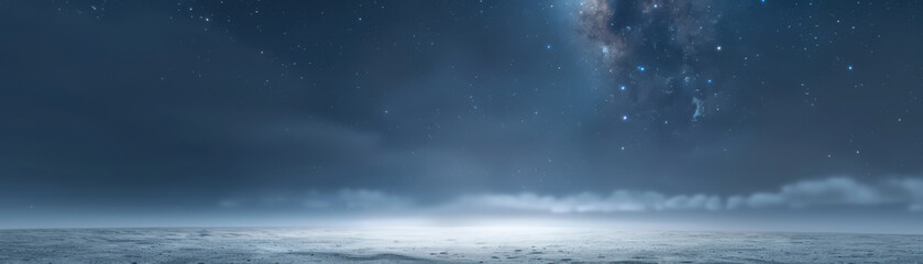 Wall Mural - A dark sky with a large cloud in the background