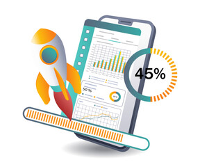 Aufkleber - Business Investment Development Analysis for Startups