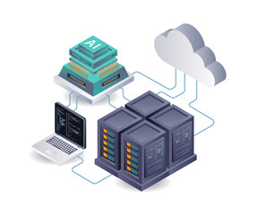 Poster - Automated artificial intelligence analyzes cloud server data