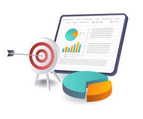 Aufkleber - Analyzing Business Data Development Targets