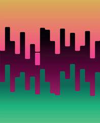 Fototapete - abstract colored lines background texture gradient graphics