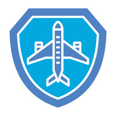 Sticker - Travel insurance Icon