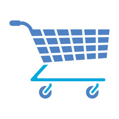 Canvas Print - Shopping cart Icon