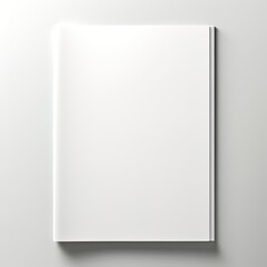 Poster - blank white book