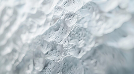 Wall Mural - frosted glass surface texture background copy space banner
