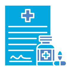 Wall Mural - Prescription Icon