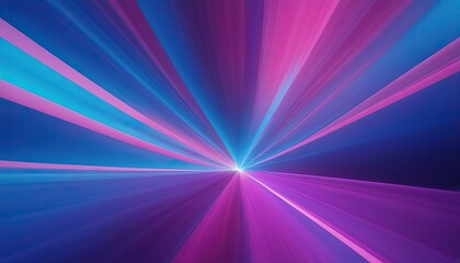 Poster - abstract fractal waves, translucent wave in vibrant colors, including shades of pink, purple, orange