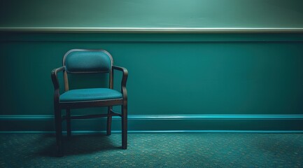 Canvas Print - chairs in a row