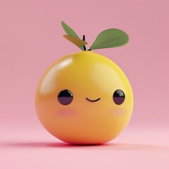 Sticker - Cute theme, Mango, Cartoon, Simplicity