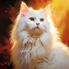 Poster - beautiful cat