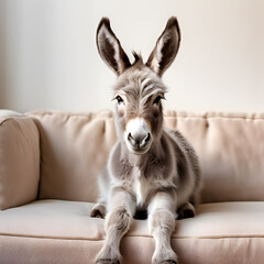 Poster - baby donkey