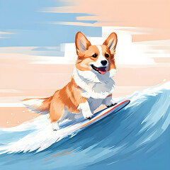 Poster - corgi