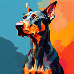 Wall Mural - dog