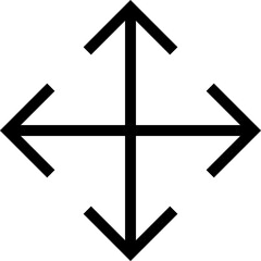 Poster - Full screen vector icon. Full screen and exit full screen icon. Scalability arrow mark icons in flat style for web, UI or mobile app. Vector illustration.