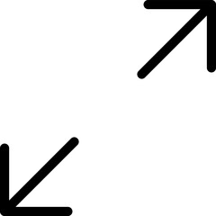 Poster - Full screen vector icon. Full screen and exit full screen icon. Scalability arrow mark icons in flat style for web, UI or mobile app. Vector illustration.
